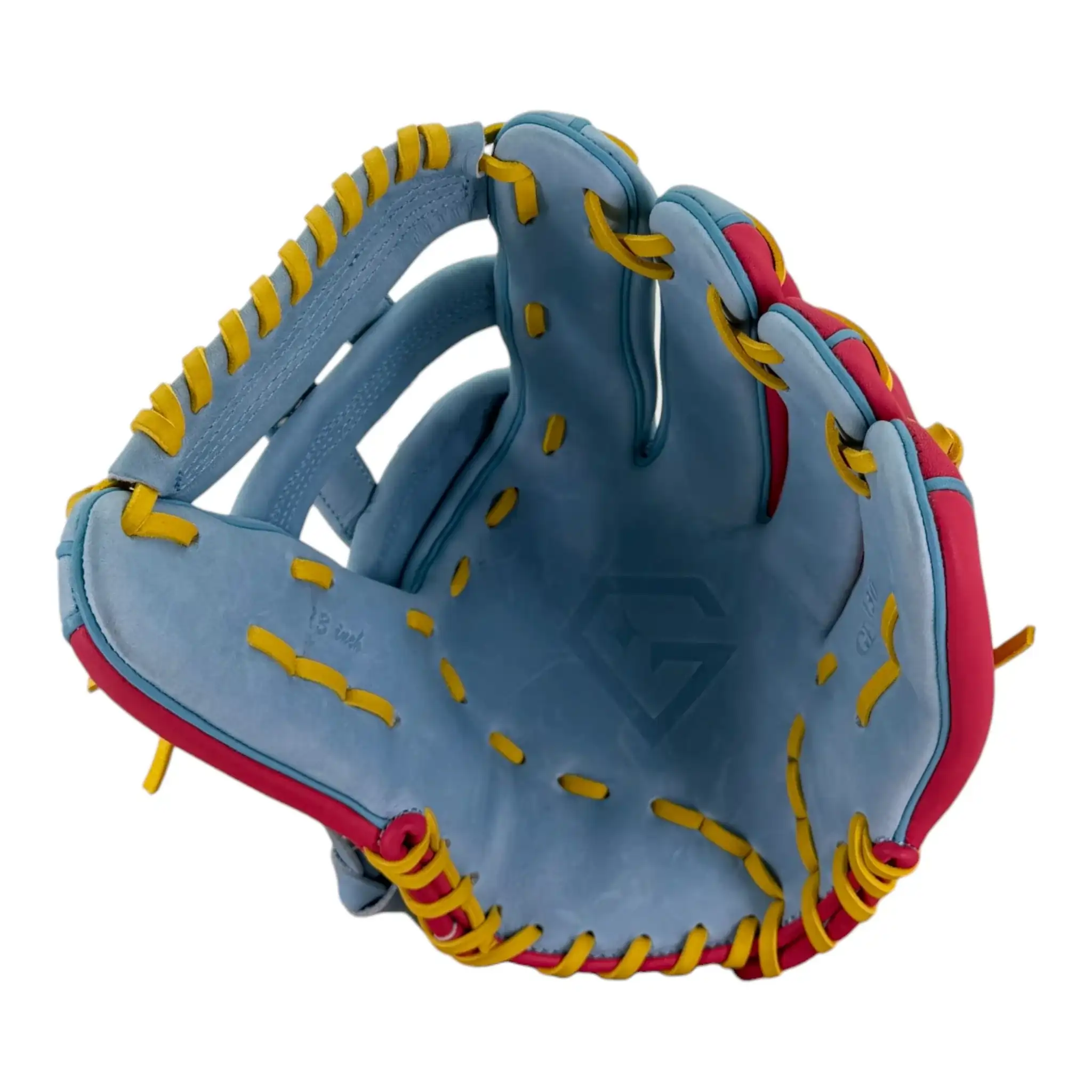 Anarchy x Gem Gloves Softball Fielding Glove - GEM130 Electric Lemonade - Image 3