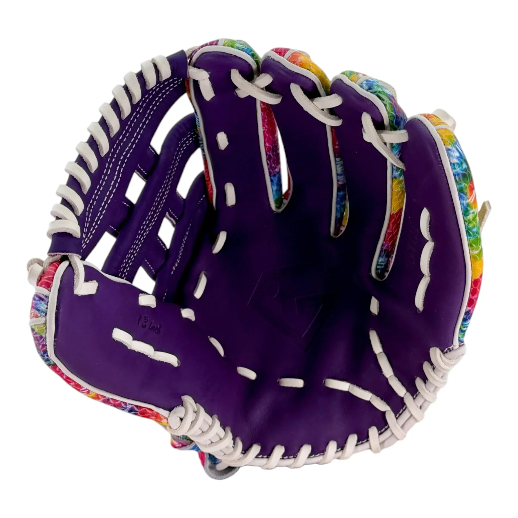 Anarchy x Gem Gloves Softball Fielding Glove - GEM131 Prism Burst - Image 3
