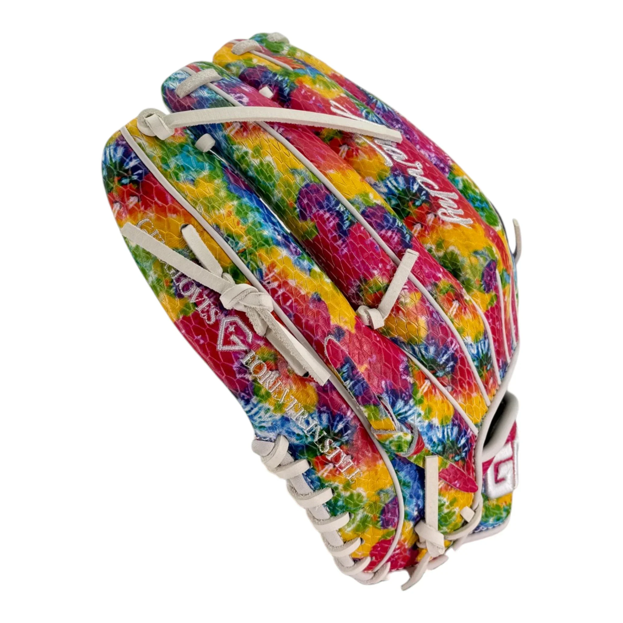 Anarchy x Gem Gloves Softball Fielding Glove - GEM131 Prism Burst - Image 4