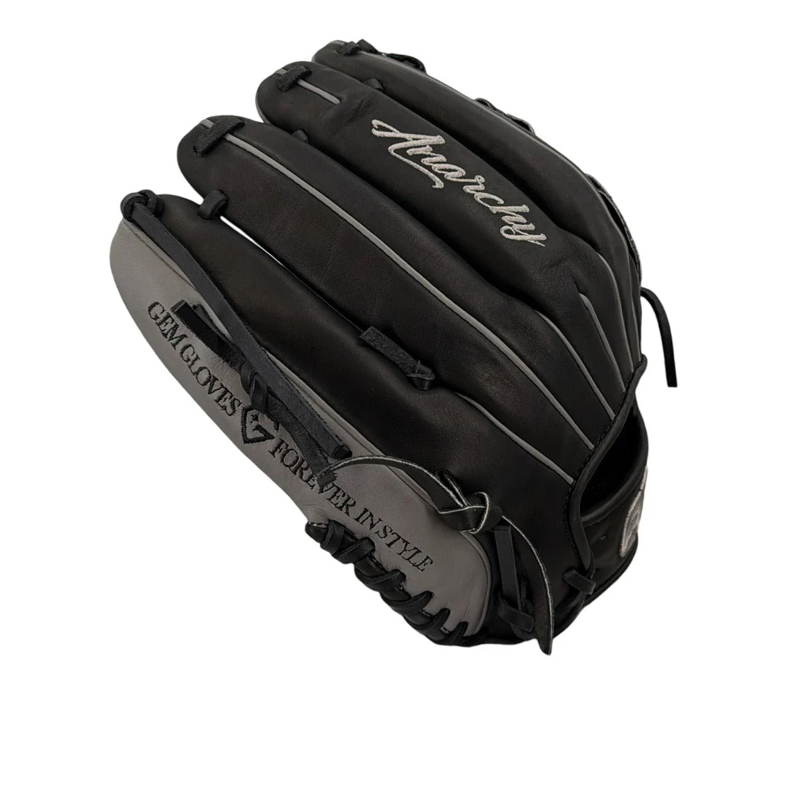 Anarchy x Gem Gloves Softball Fielding Glove- GEM133 Stealth - Image 4