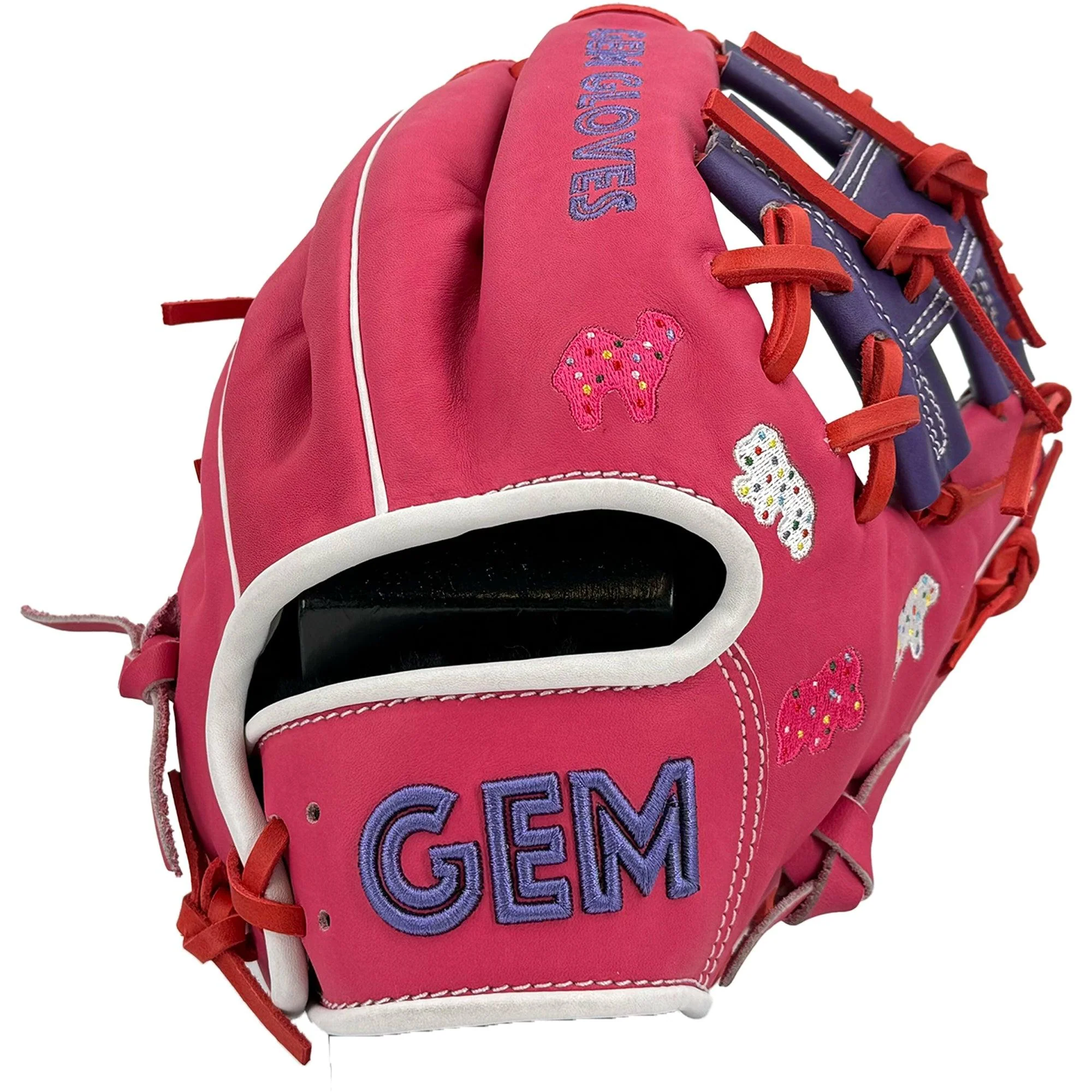 Gem Gloves Baseball Fielding Glove - GEM053 Frosted Animals - Image 5