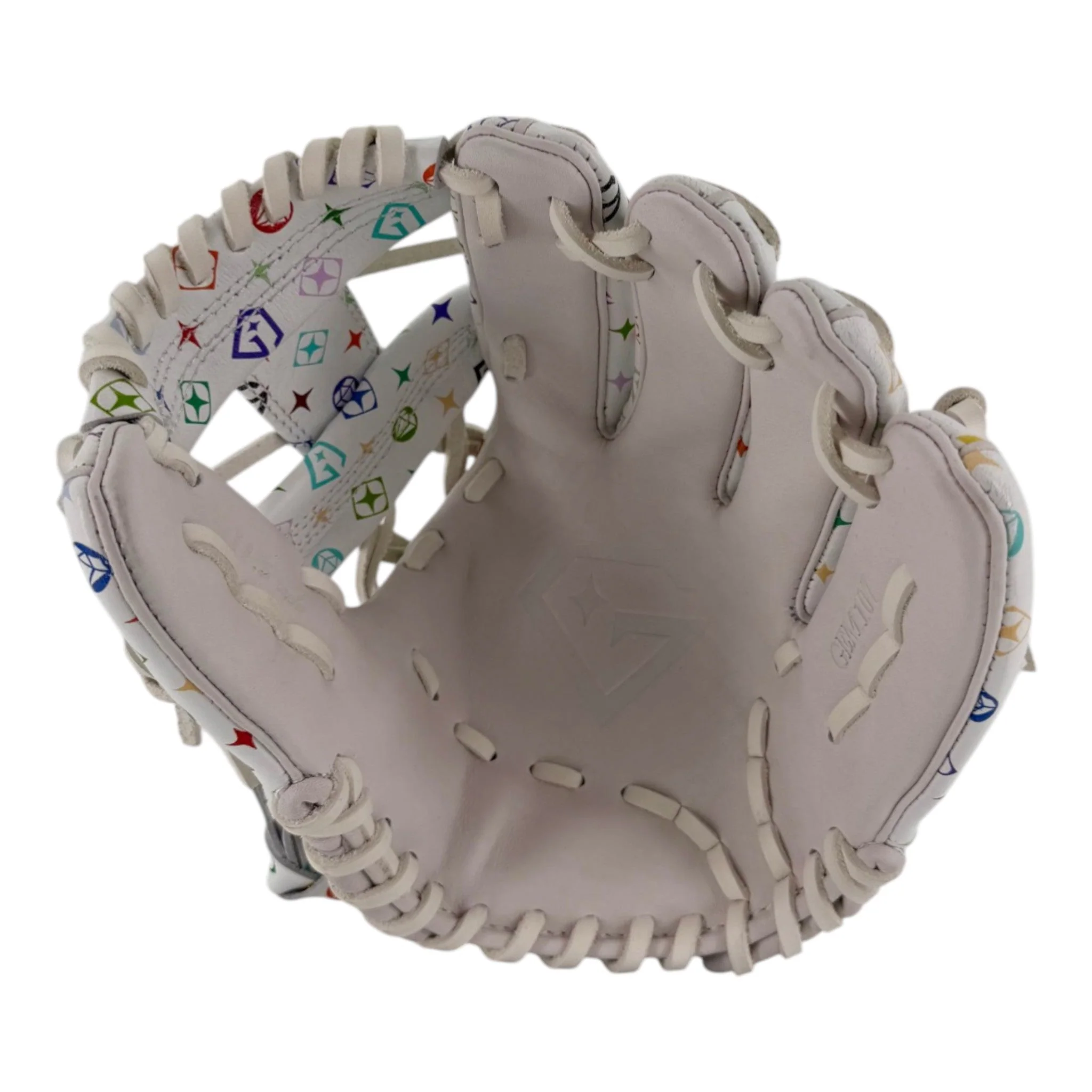 Gem Gloves Baseball Fielding Glove - GEM107 Rainbow LUX - Image 3