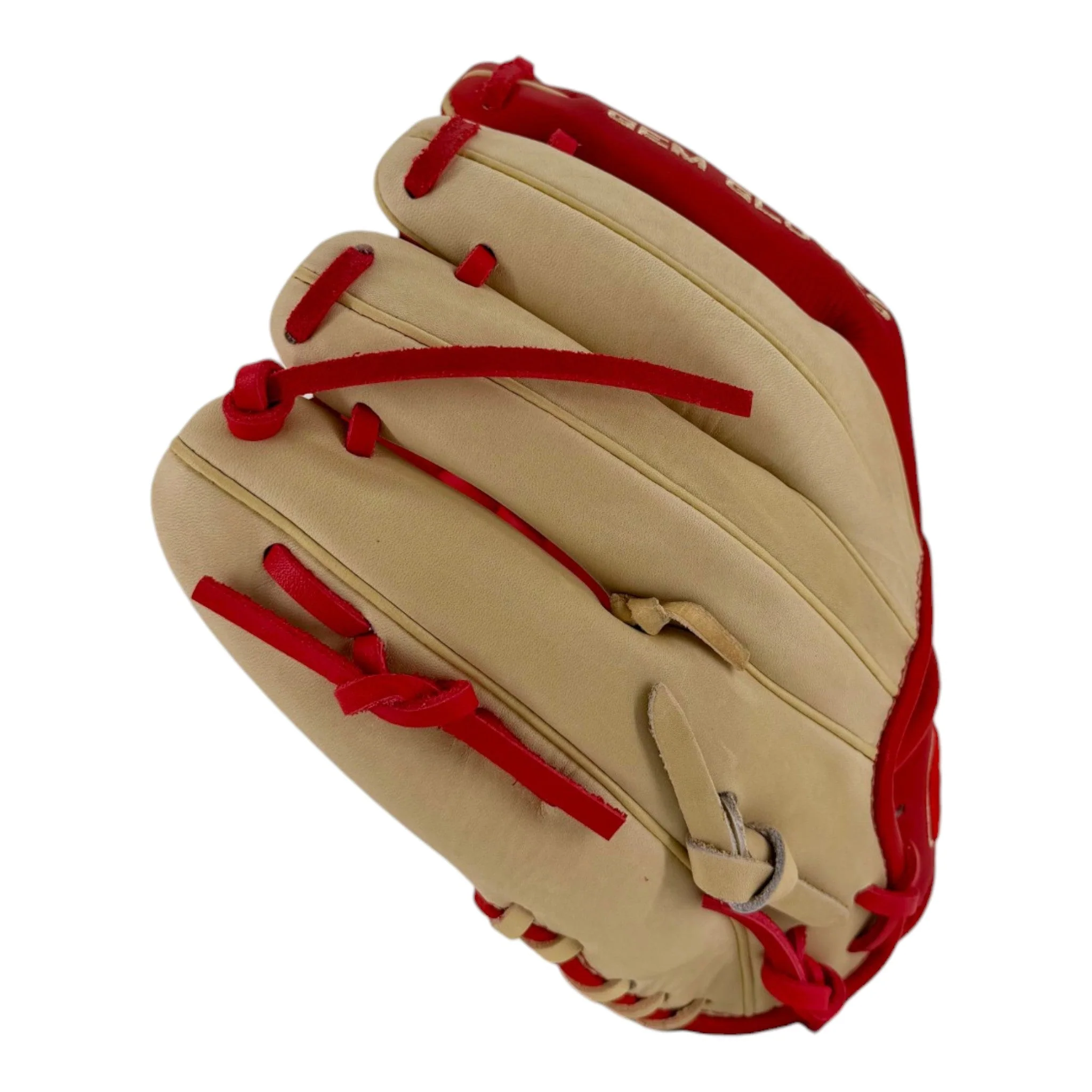 Gem Gloves Baseball Fielding Glove - GEM116 Amber Blaze - Image 4