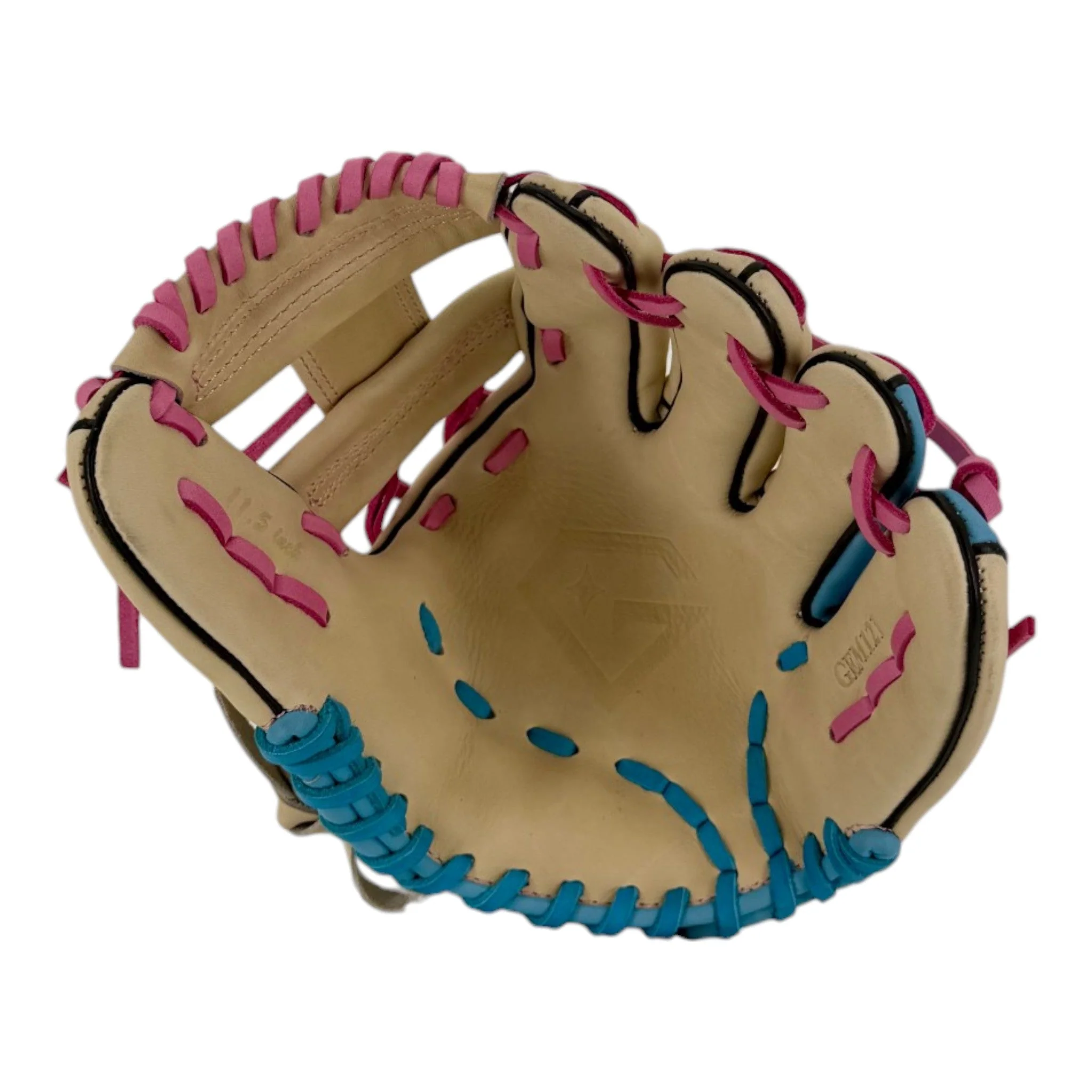 Gem Gloves Baseball Fielding Glove - GEM121 Carolina Peach - Image 3