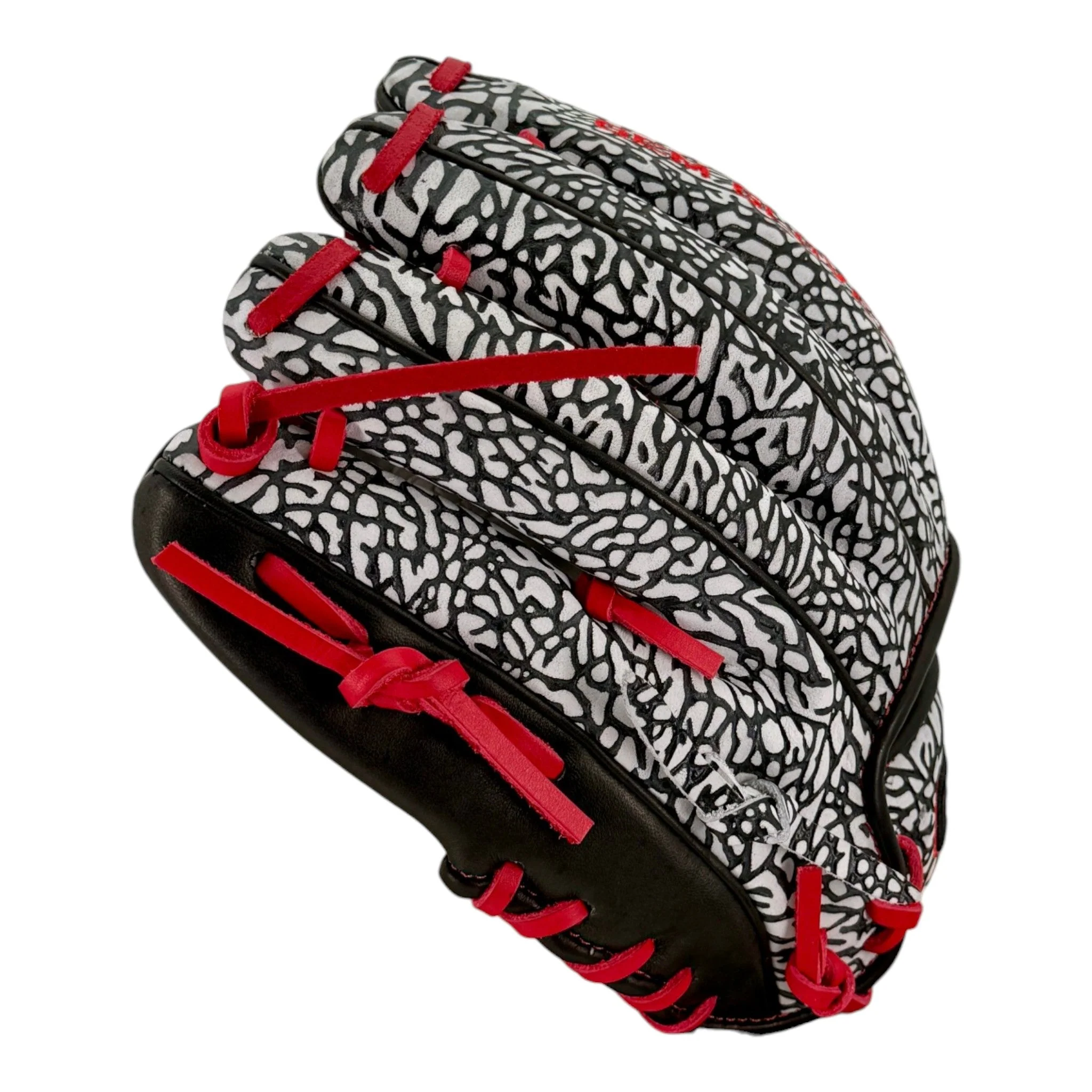 Gem Gloves Baseball Fielding Glove - GEM149 Crimson Elephant - Image 4