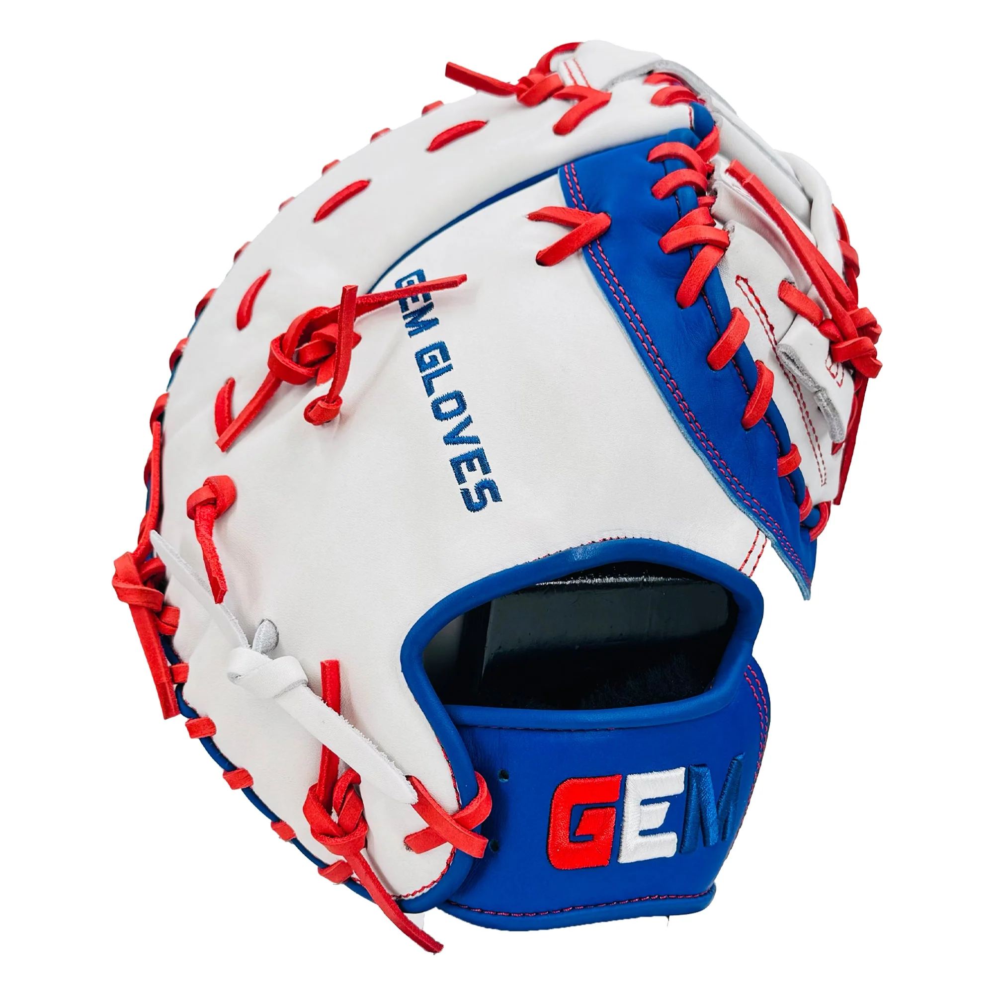 Gem Gloves Baseball First Base Mitt/Glove - GEM057 - Image 4