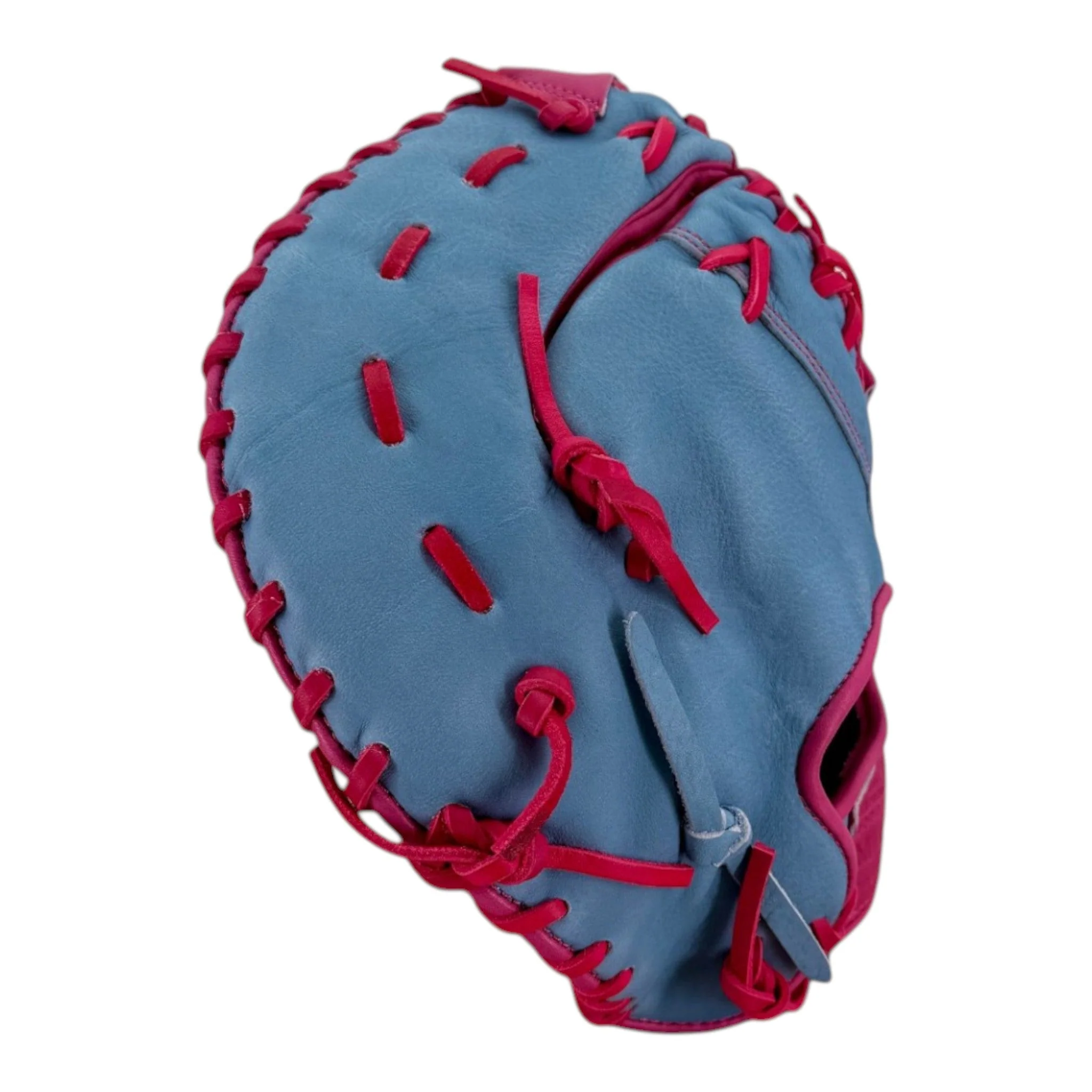 Gem Gloves Game-Ready Softball First Base Mitt/Glove - GEM141 BubbleGum - Image 4