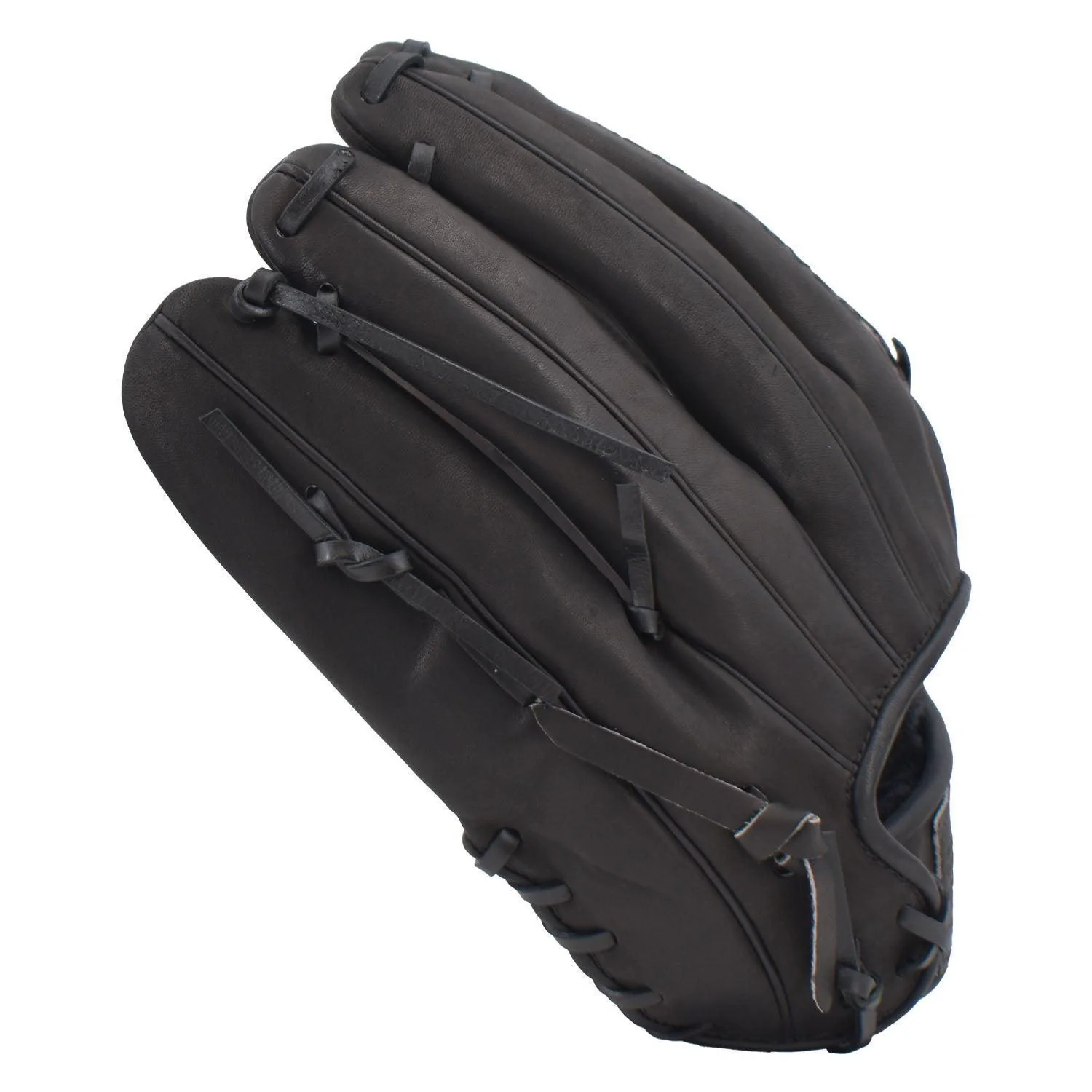 Gem Gloves Softball Fielding Glove - GEM013 Blackout - Image 4