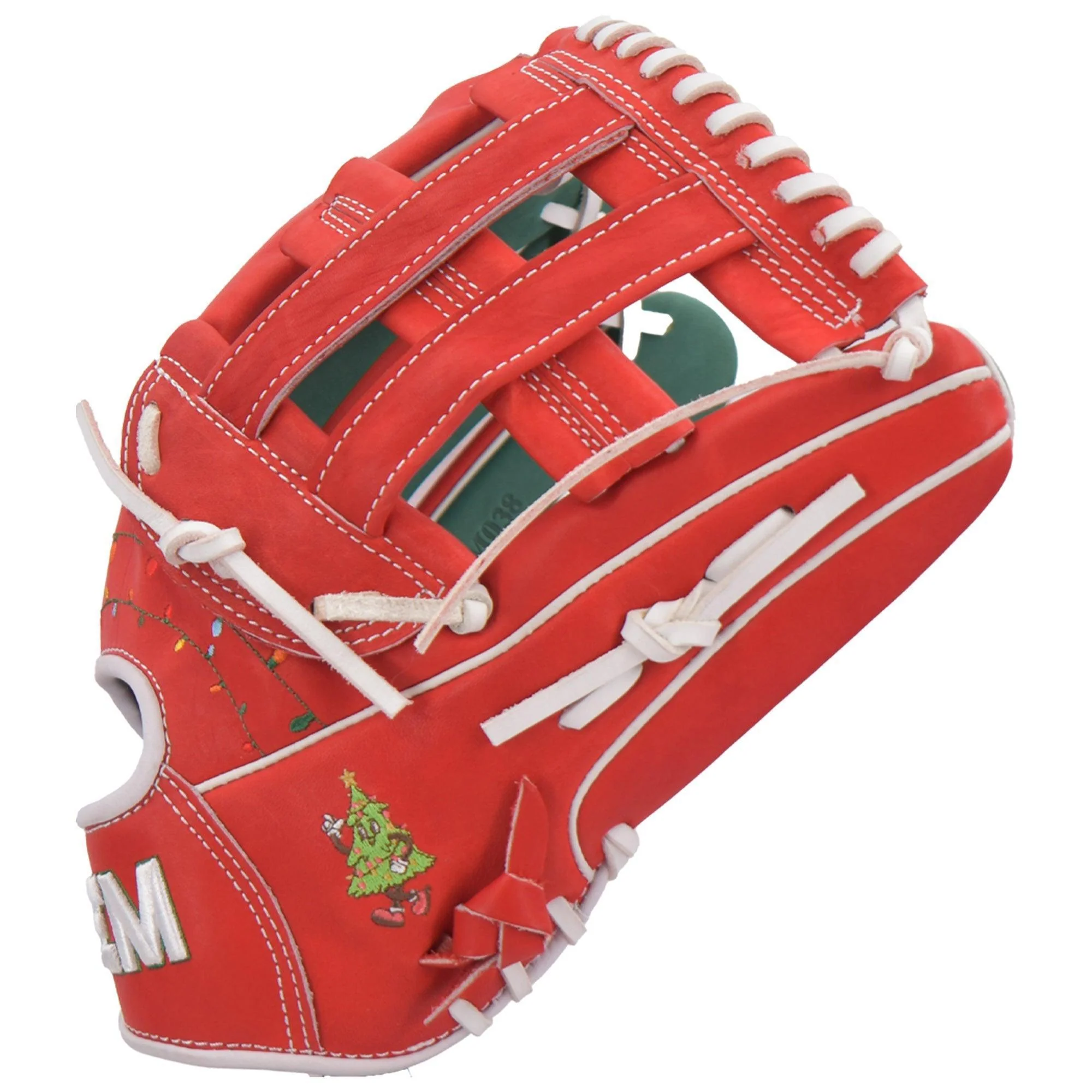 Gem Gloves Softball Fielding Glove - GEM038 Holly Jolly - Image 2