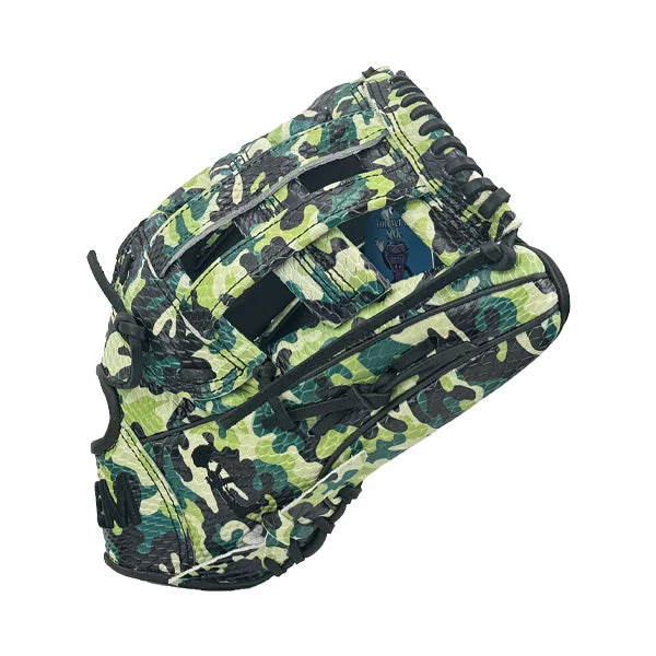 Gem Gloves Softball Fielding Glove - GEM073 - Green Camo - Image 2