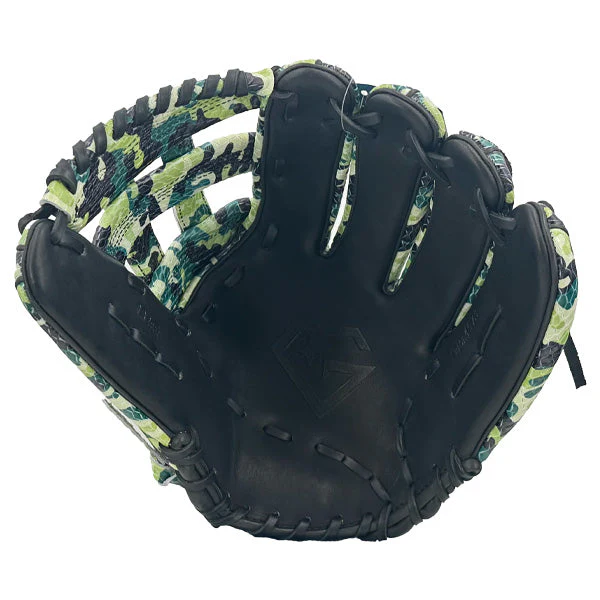 Gem Gloves Softball Fielding Glove - GEM073 - Green Camo - Image 4