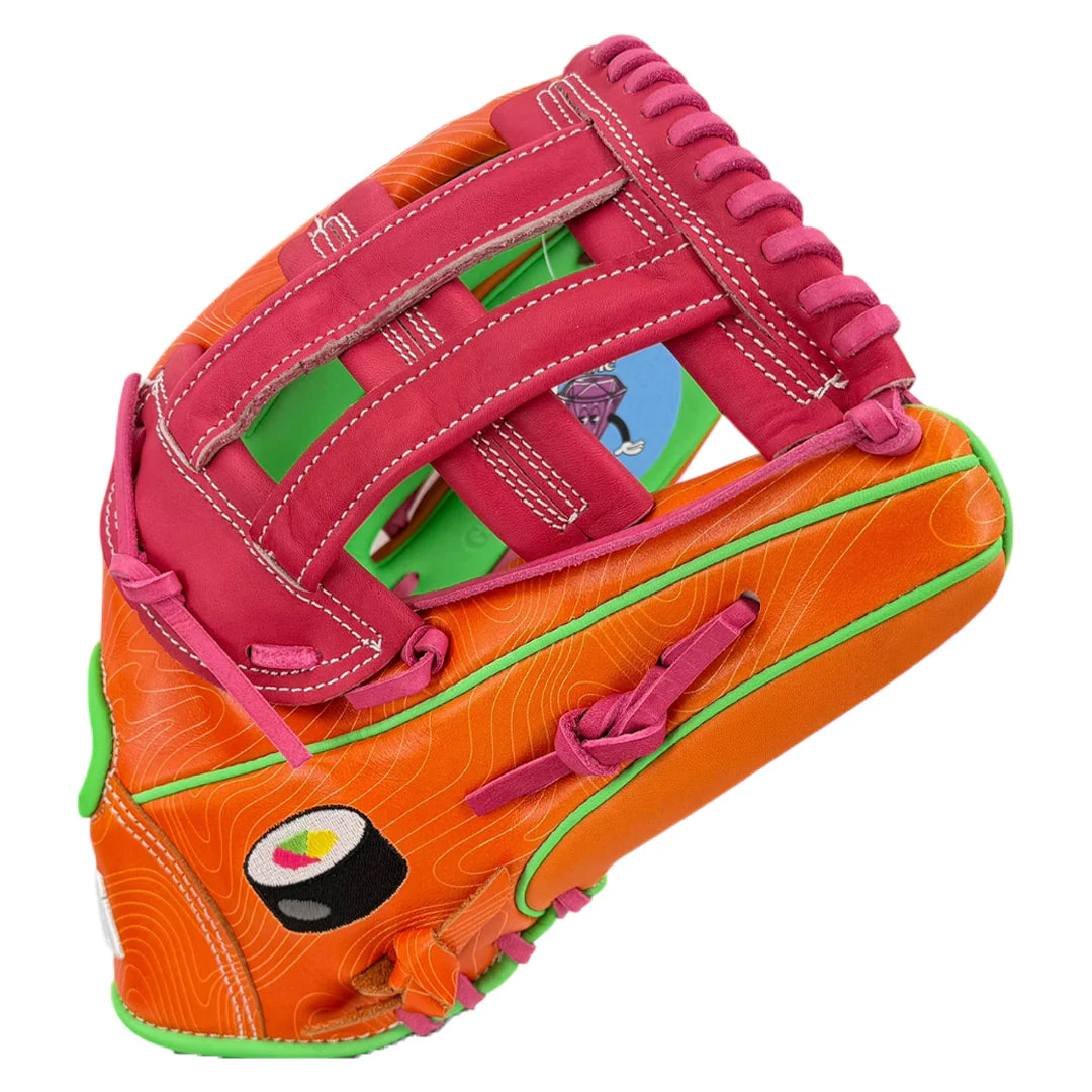 Gem Gloves Softball Fielding Glove - GEM080 Tuna Roll - Image 3