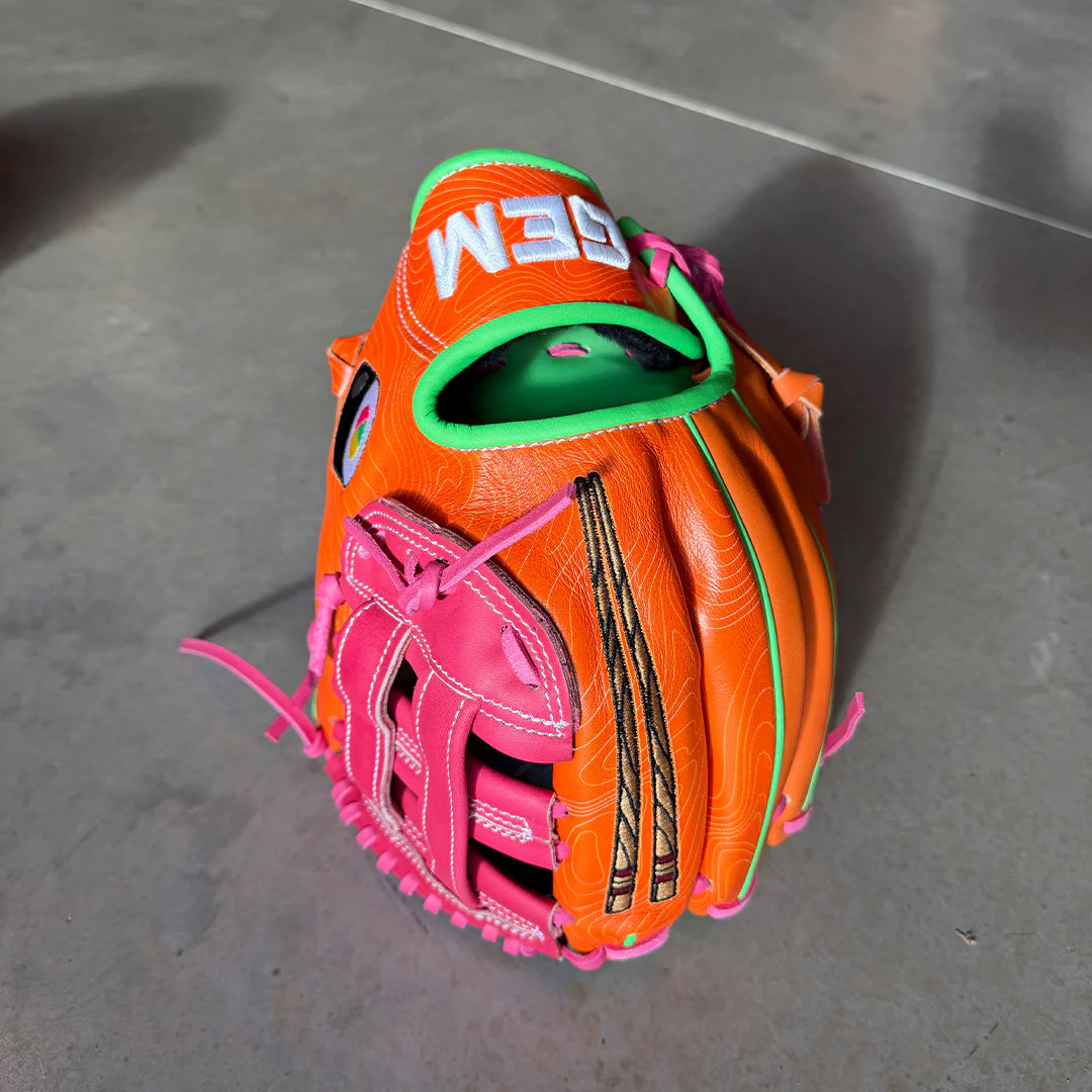 Gem Gloves Softball Fielding Glove - GEM080 Tuna Roll - Image 6