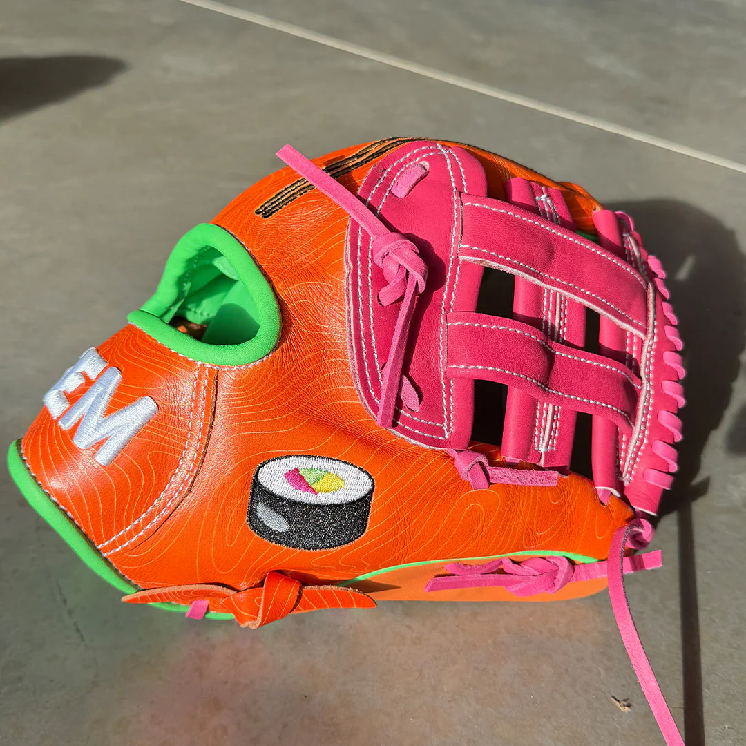 Gem Gloves Softball Fielding Glove - GEM080 Tuna Roll - Image 7