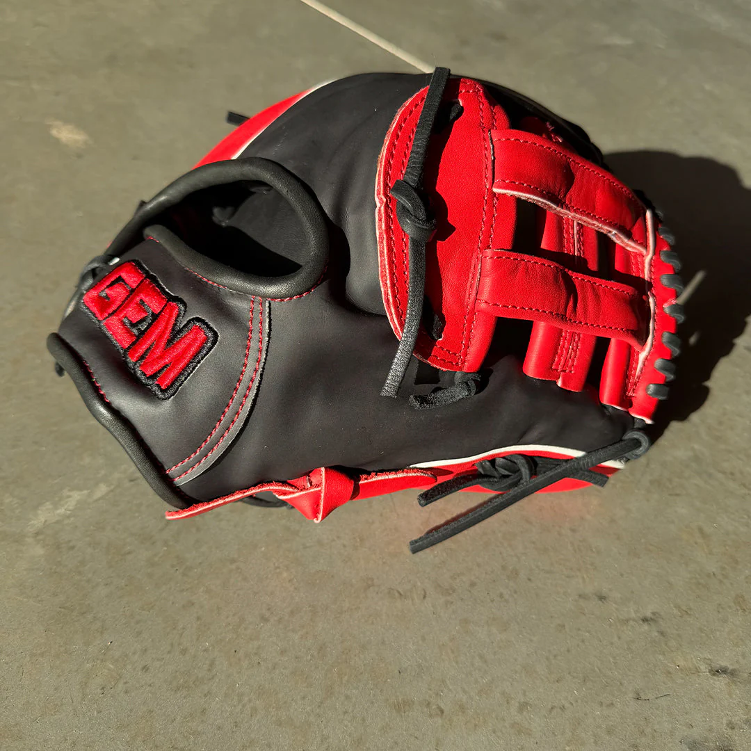 Gem Gloves Softball Fielding Glove - GEM085 Shadow Skulls - Image 6