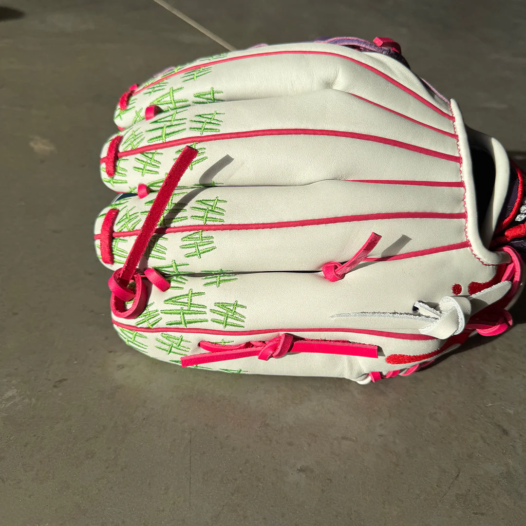 Gem Gloves Softball Fielding Glove - GEM087 Joker 2.0 White - Image 6