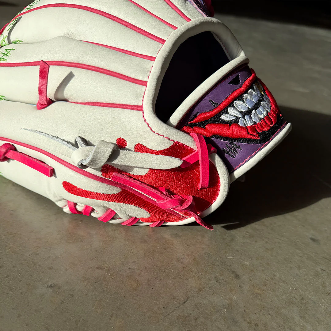 Gem Gloves Softball Fielding Glove - GEM087 Joker 2.0 White - Image 7