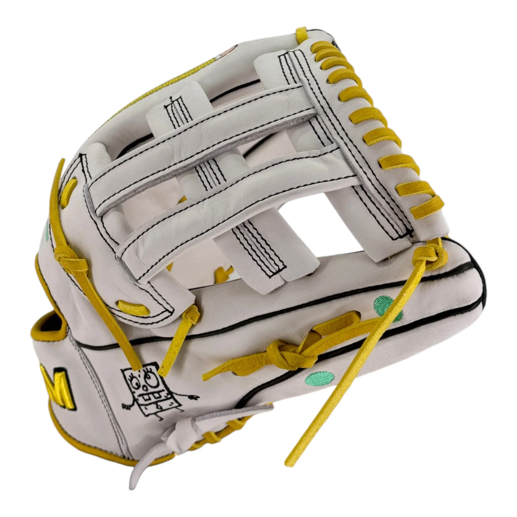 Gem Gloves Softball Fielding Glove - GEM099 Doodlebob - Image 2