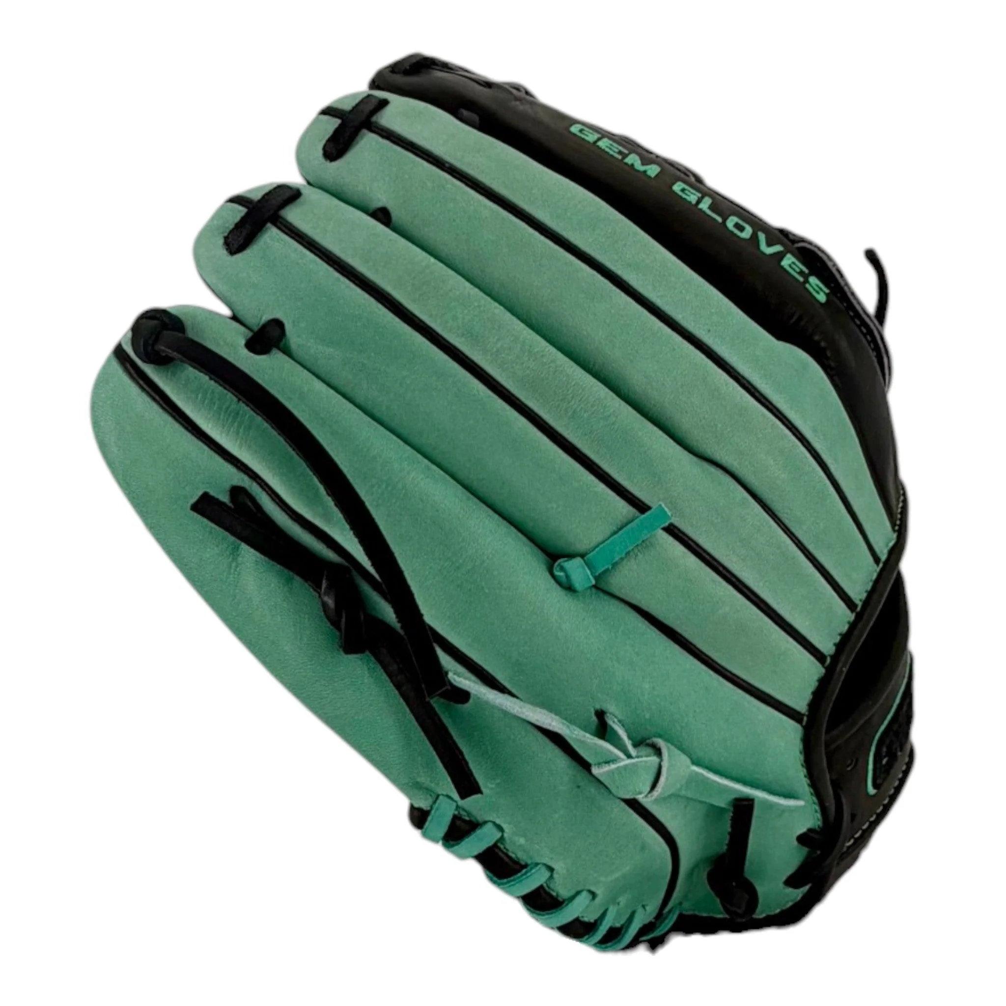 Gem Gloves Softball Fielding Glove - GEM115 Phantom Mint - Image 4