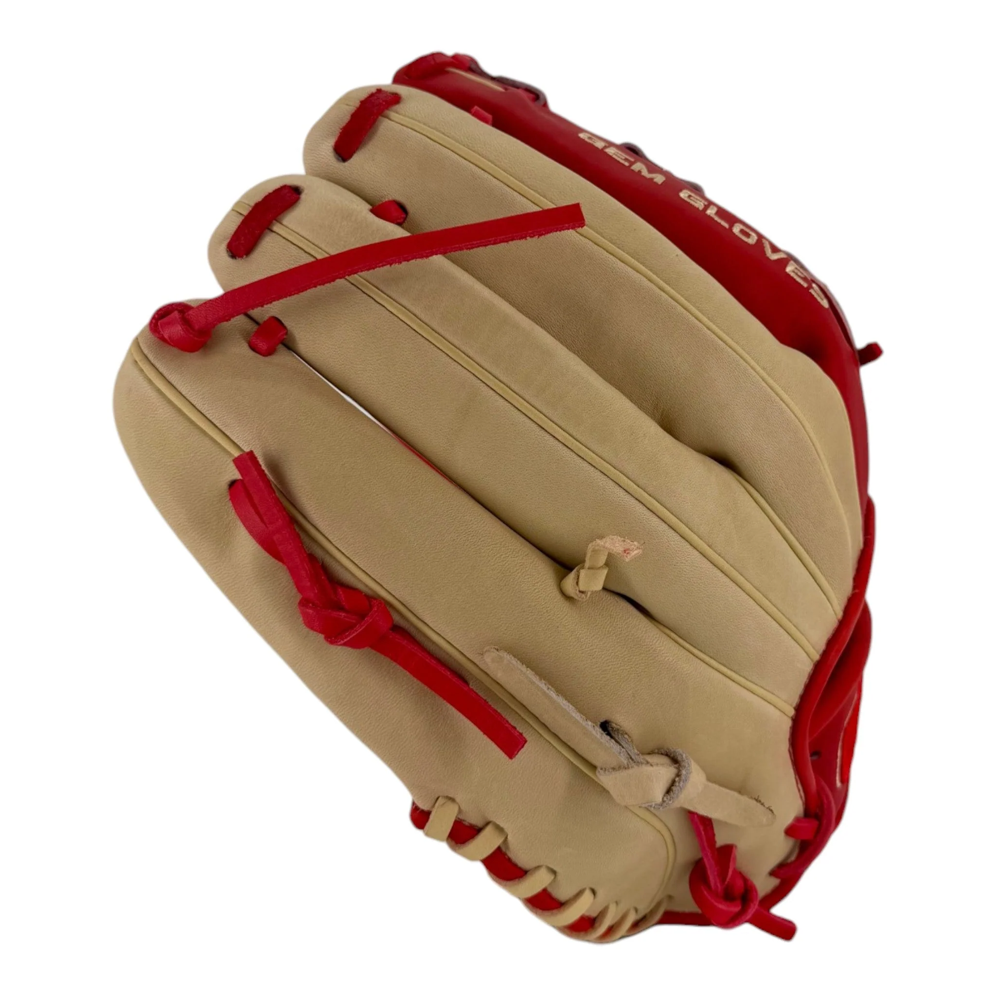 Gem Gloves Softball Fielding Glove - GEM116 Amber Blaze - Image 4
