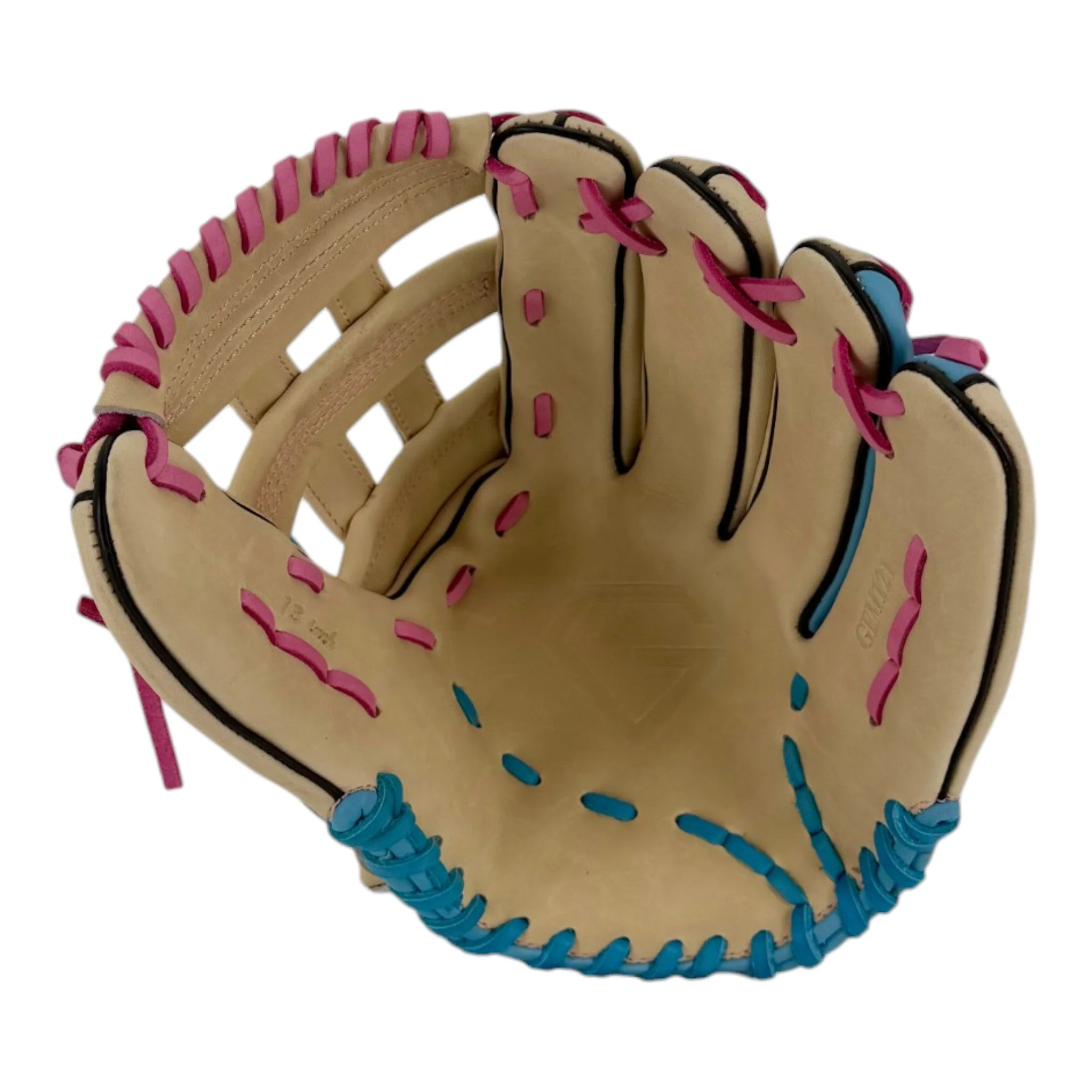 Gem Gloves Softball Fielding Glove - GEM121 Carolina Peach - Image 3
