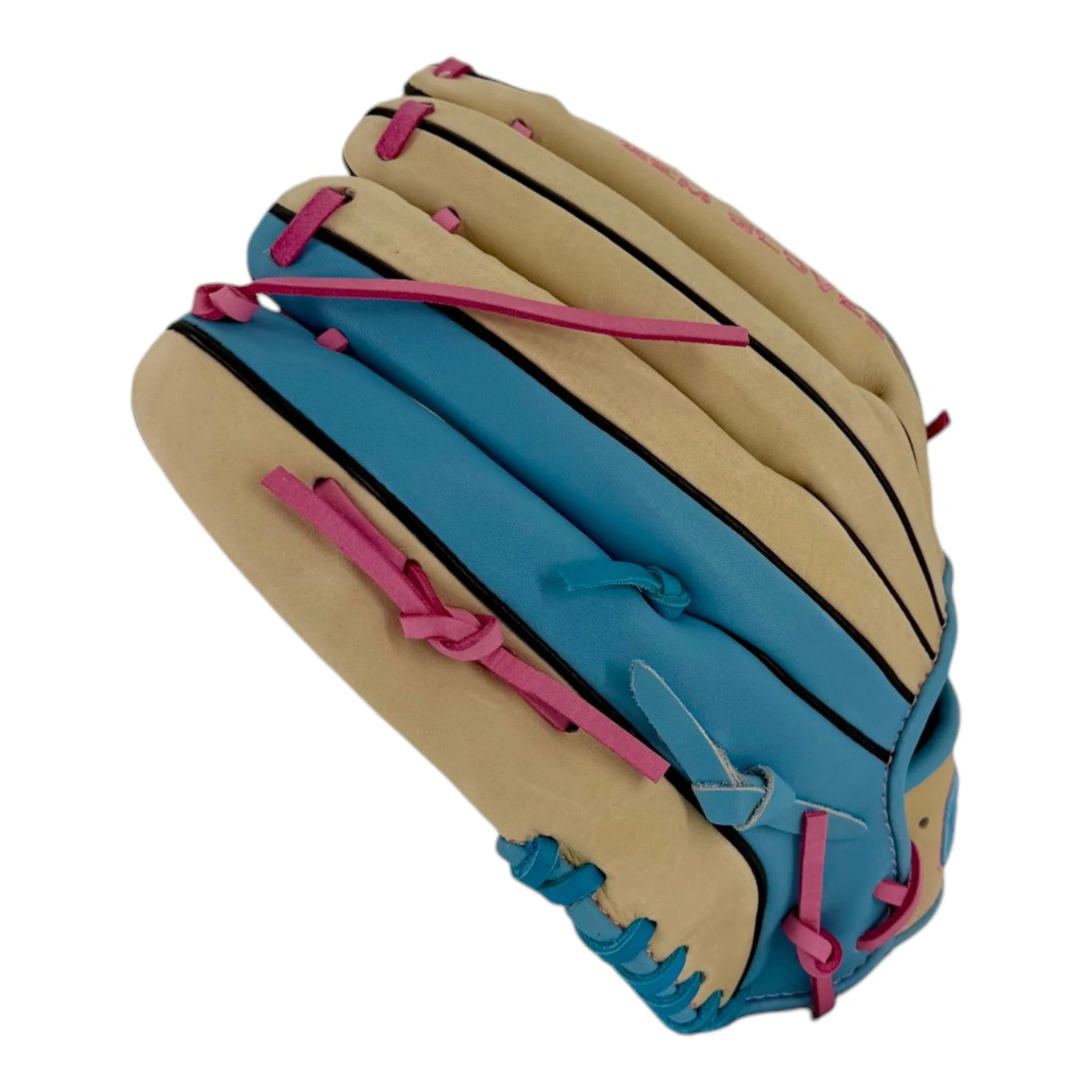 Gem Gloves Softball Fielding Glove - GEM121 Carolina Peach - Image 4