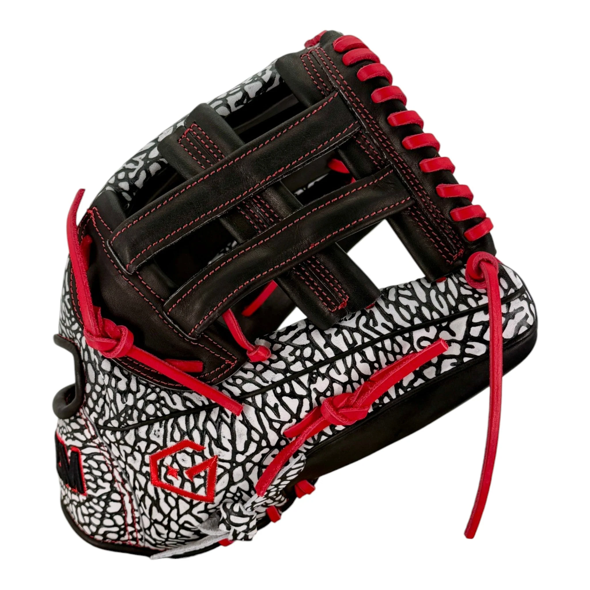 Gem Gloves Softball Fielding Glove - GEM149 Crimson Elephant - Image 2