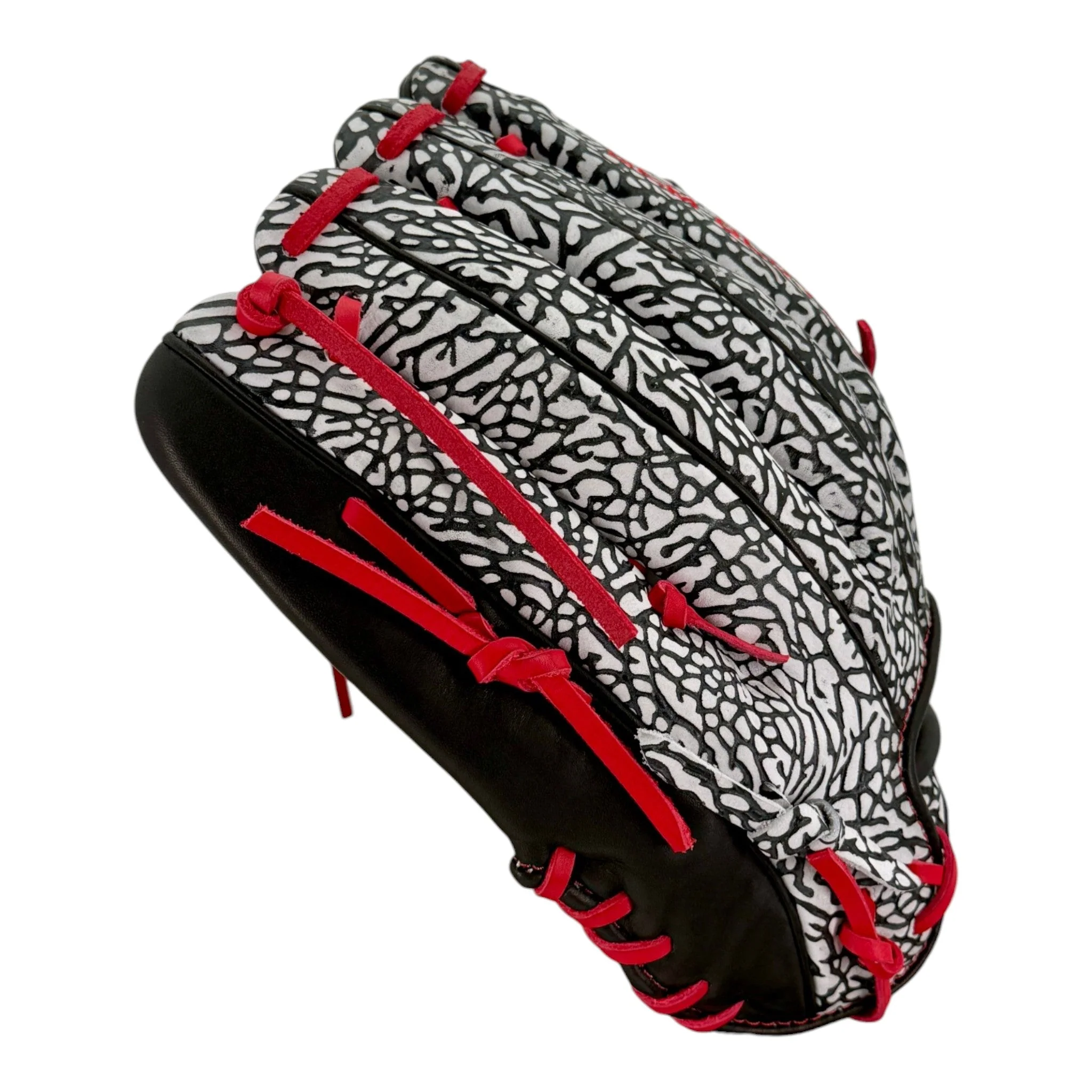 Gem Gloves Softball Fielding Glove - GEM149 Crimson Elephant - Image 4