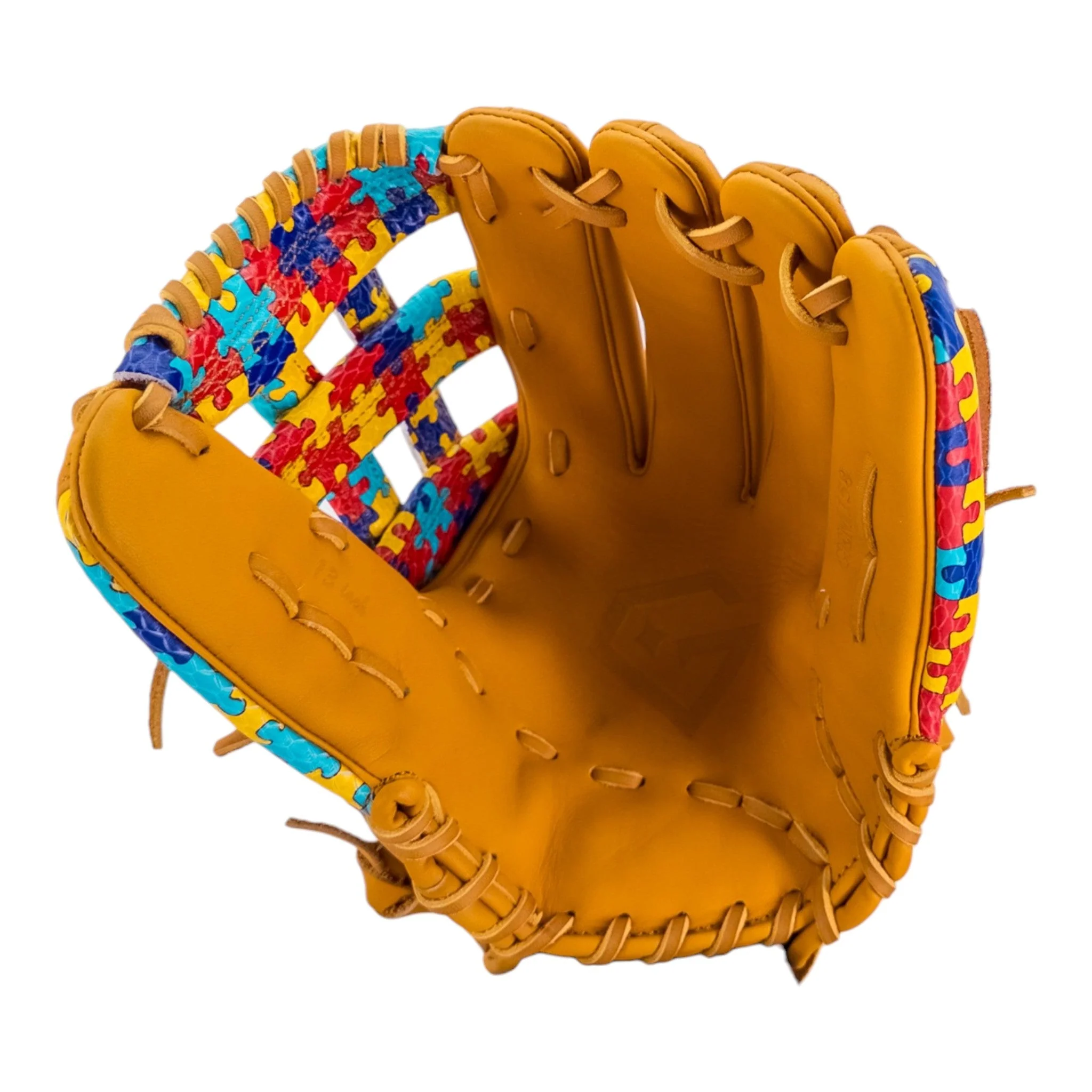 Gem Gloves Softball Fielding Glove - GEM158 Bright Side - Image 3