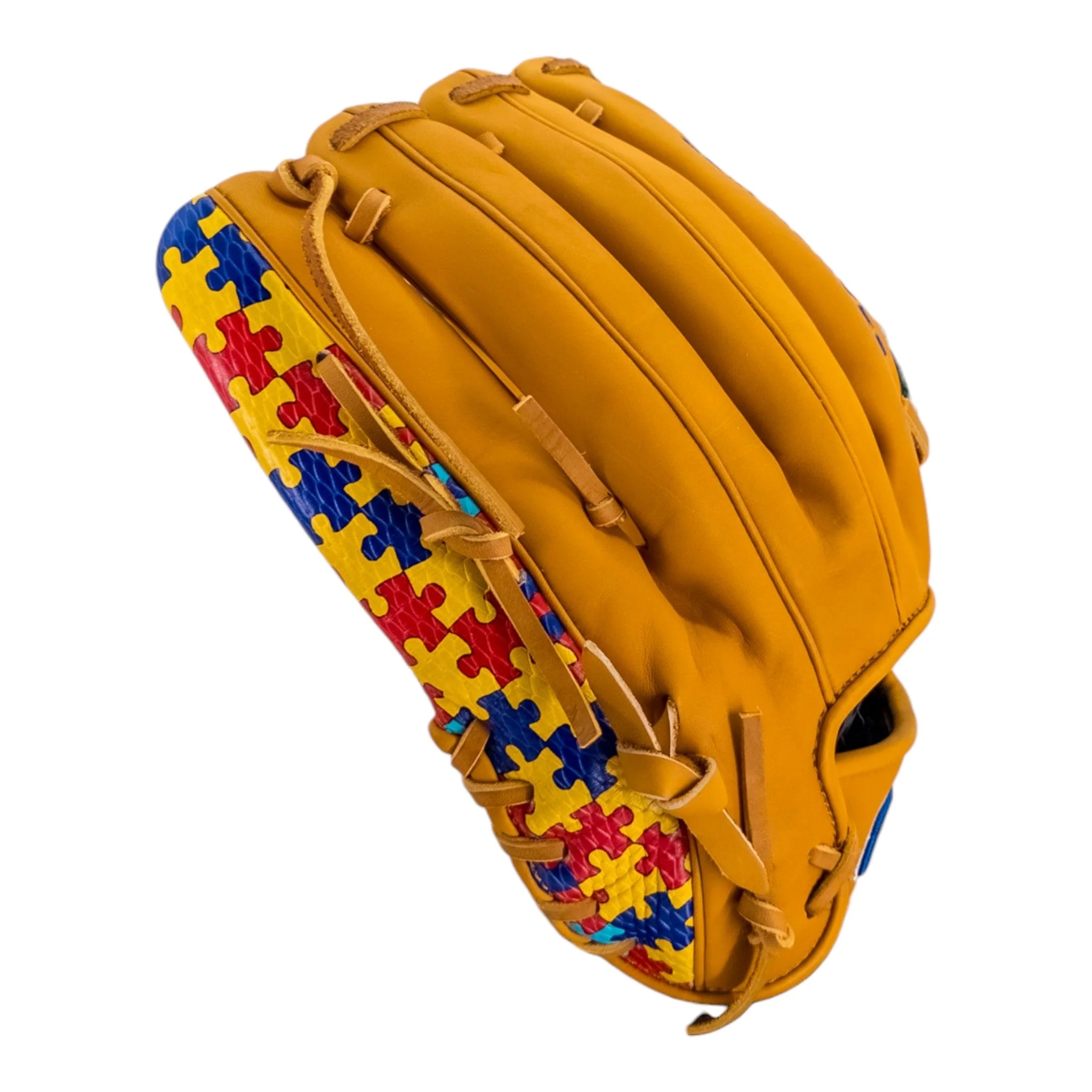 Gem Gloves Softball Fielding Glove - GEM158 Bright Side - Image 4
